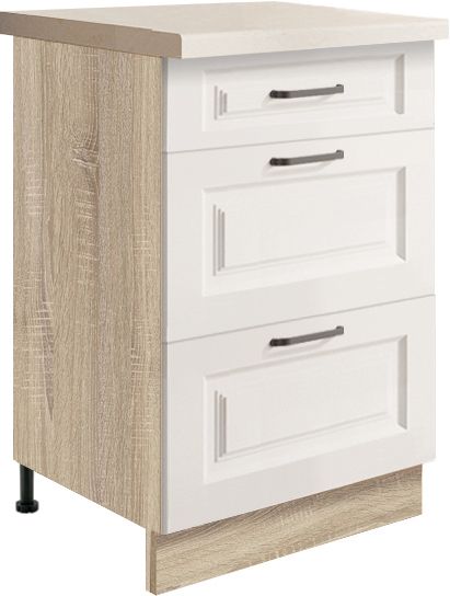 50 cm apatinė spintelė su stalčiais Smart SM-9D