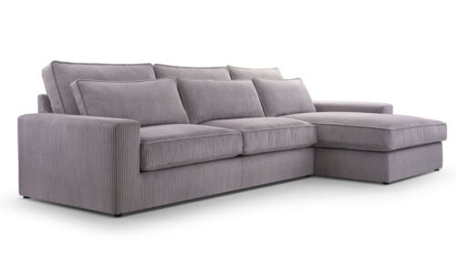 „Cleo“ apmušta, neišskleidžiama kampinė sofa