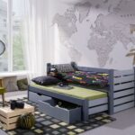 MATEUSZ išskleidžiama lova dviems asmenims 80x181 cm