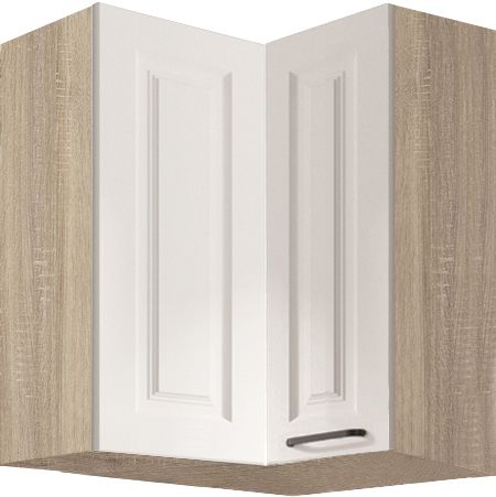 Viršutinė spintelė 60/60 cm kampinė Smart SM-54G