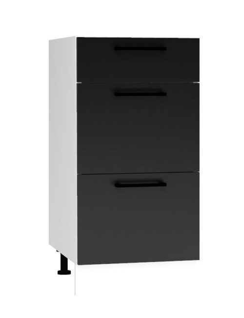 Apatinė spintelė su 40 cm stalčiais Denis D40S/3