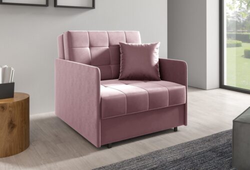 1 vietos amerikietiška sofa, 169 tipo, Slim Pik