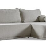 Debesų kampinė sofa-lova