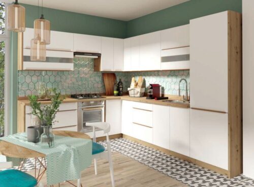 Virtuvės baldų komplektas „Glamour“ virtuvė