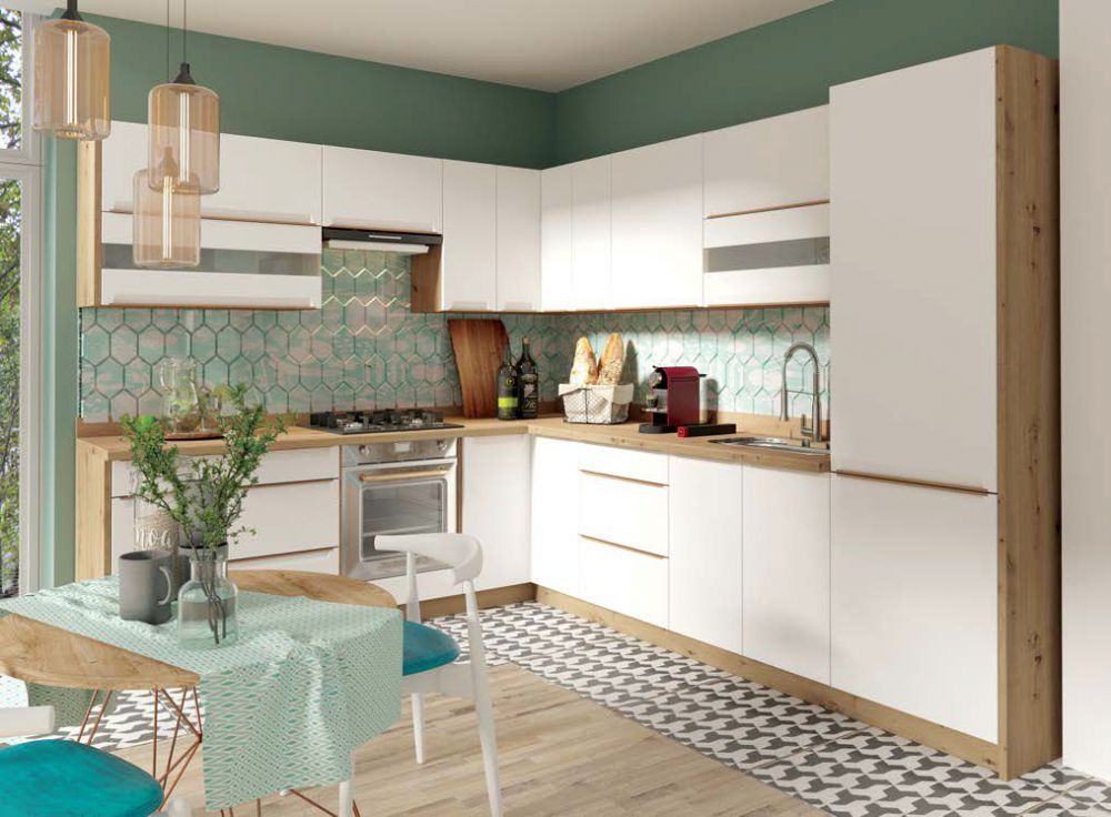 Virtuvės baldų komplektas „Glamour“ virtuvė