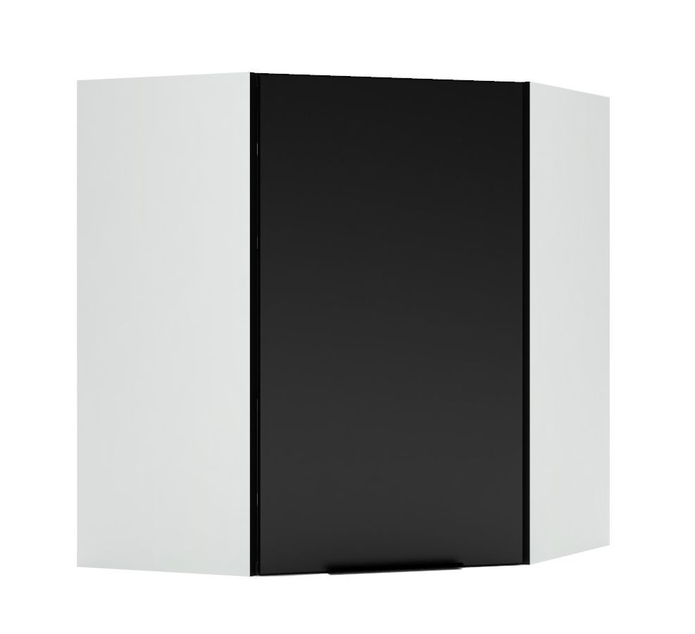 Viršutinė spintelė 60/60 cm kampinė Mina WR P/L