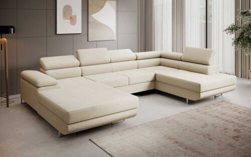Kampinė sofa-lova 274 Lessi U