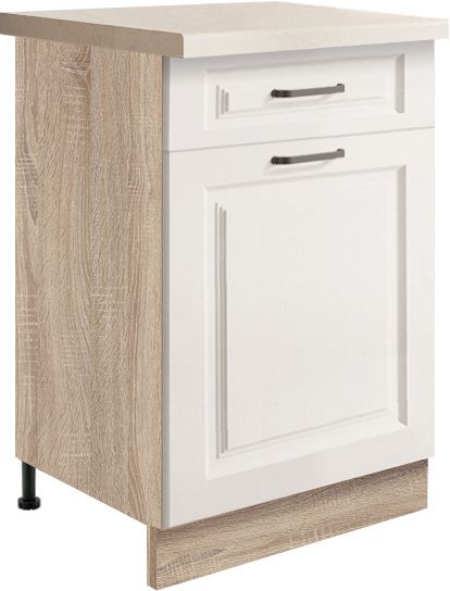 50 cm apatinė spintelė su stalčiumi „Smart SM-4D“