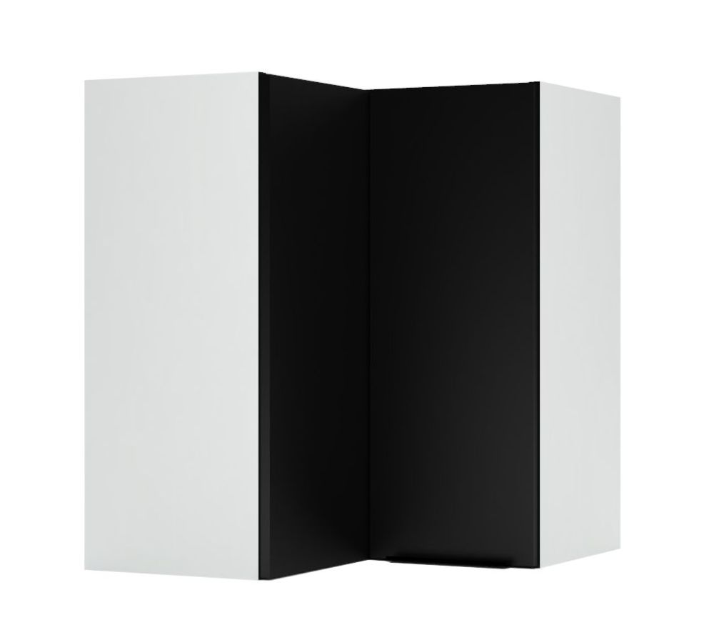 Viršutinė spintelė 60/60 cm kampinė Mina WRN R/L