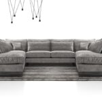 Corblack U Gr3 neišskleidžiama kampinė sofa