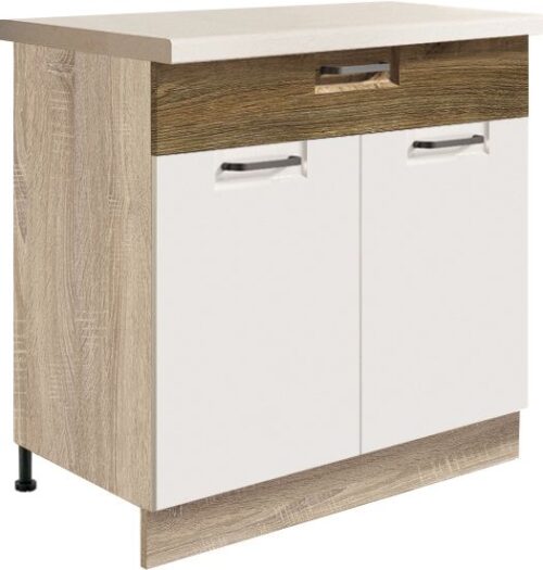 Apatinė spintelė 80 cm su stalčiumi Favorit Ribbeck FR-6D