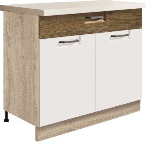 Apatinė spintelė 90 cm su stalčiumi Favorit Ribbeck FR-7D