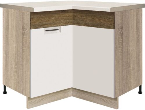 Apatinė kampinė spintelė 90/90 cm Favorit Ribbeck FR-16D