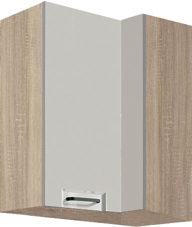 Viršutinė kampinė spintelė 70/40 cm Favorit Latte FL-44GL