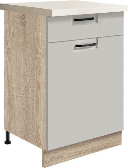 50 cm apatinė spintelė su stalčiumi Favorit Latte FL-4D