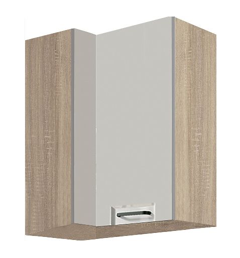 Viršutinė kampinė spintelė 70/40 cm Favorit Latte FL-45GP