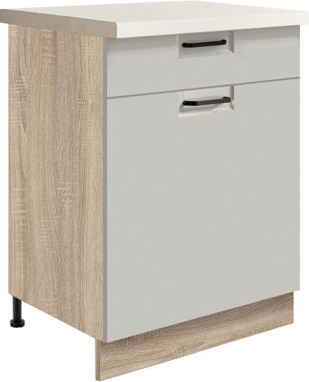 60 cm apatinė spintelė su stalčiumi Favorit Latte FL-5D