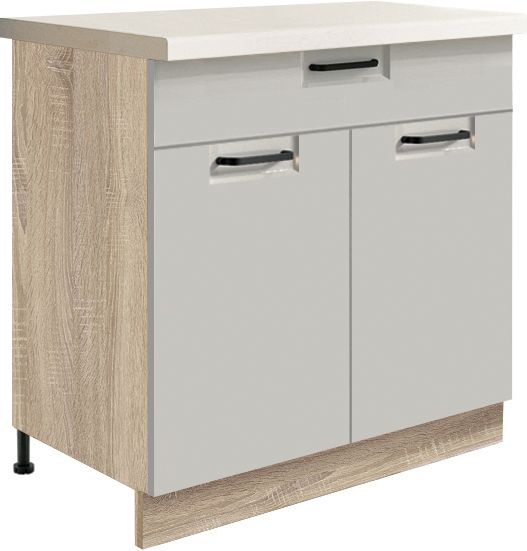 Apatinė spintelė 80 cm su stalčiumi Favorit Latte FL-6D