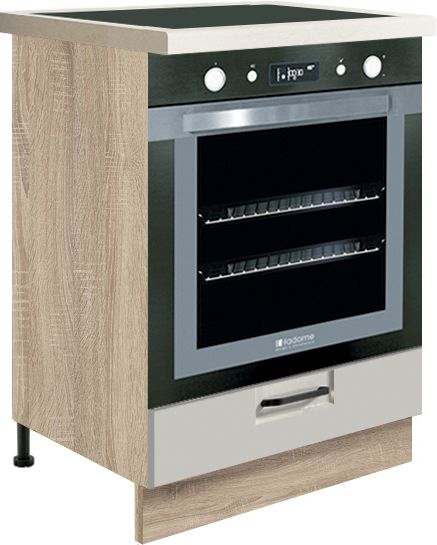 Apatinė spintelė 60 cm Favorit Latte FL-17D orkaitė