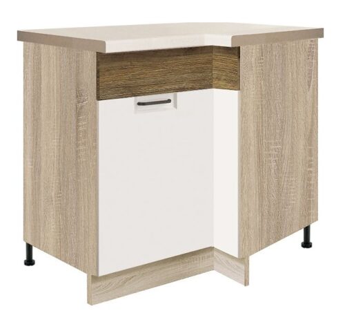 Apatinė kampinė spintelė 100/70 cm Favorit Ribbeck FR-15DL