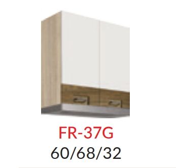 Viršutinė spintelė 60 cm, skirta „Favori Ribbeck FR-37G“ gartraukiui