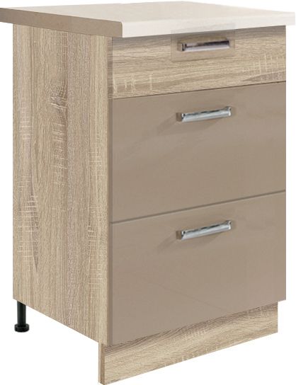 50 cm apatinė spintelė su stalčiais Premio PRE-9D