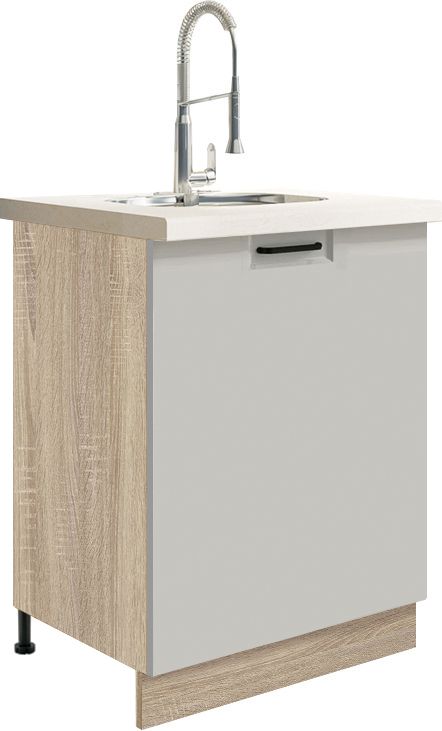 60 cm apatinė spintelė Favorit Latte FL-11D kriauklei