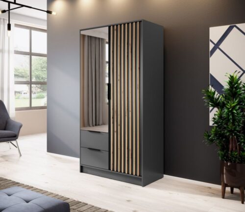 Nelly spinta su 2D grafito skersiniais ir veidrodžiu