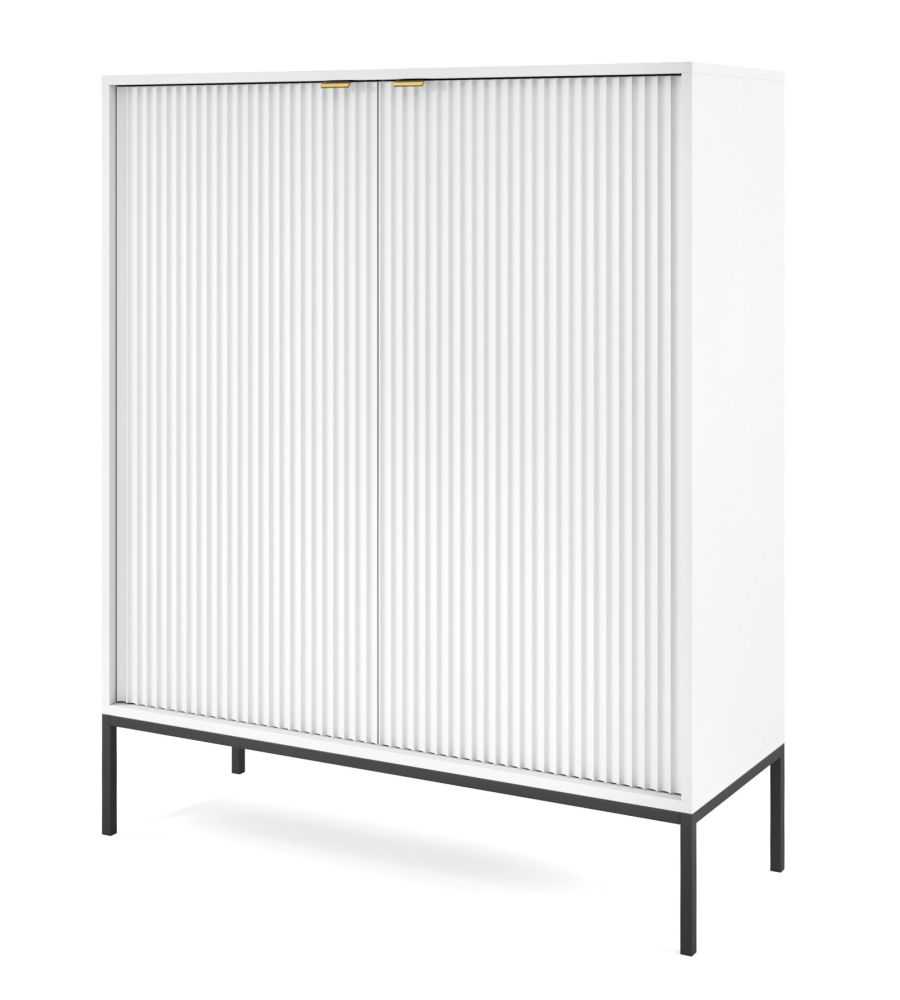 Nova K-104 balta komoda