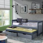 ANATOL jaunimo išskleidžiama lova dviem asmenims 90x190 cm