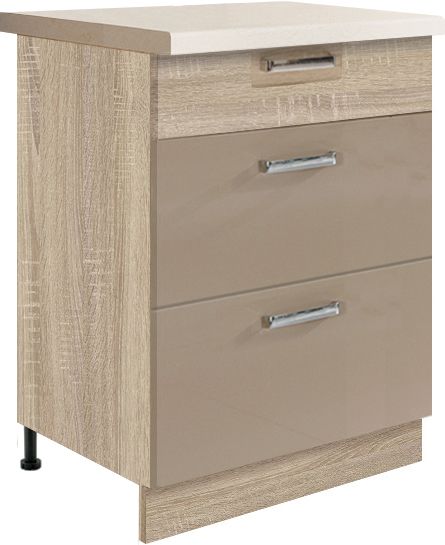 60 cm apatinė spintelė su stalčiais Premio PRE-10D