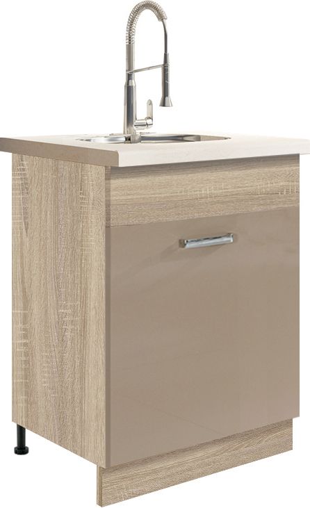 Apatinė spintelė 60 cm Premio PRE-11D kriauklė