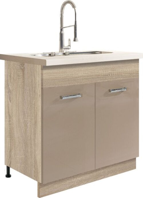 Apatinė spintelė 80 cm Premio PRE-12D kriauklė