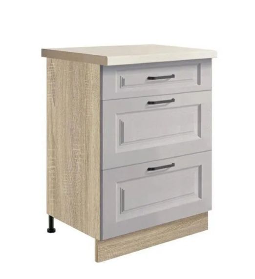 60 cm apatinė spintelė su stalčiais Smart SC-10D congo