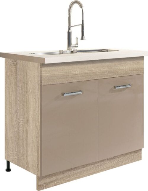 Apatinė spintelė 90 cm Premio PRE-13D kriauklė