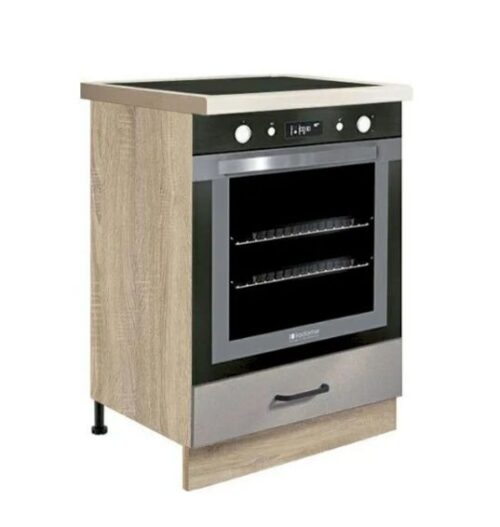 Apatinė spintelė 60 cm Smart SC-17D Kongo orkaitė