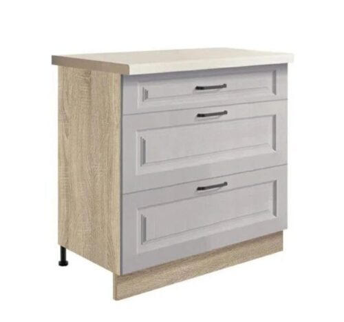 80 cm apatinė spintelė su stalčiais Smart SC-22D congo