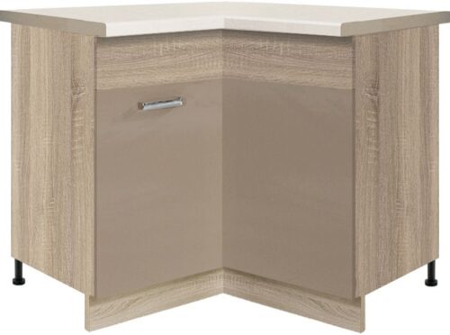 Apatinė kampinė spintelė 90/90 cm Premio PRE-16D