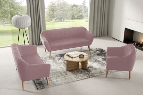 Apmuštas poilsio komplektas 3+2+1 juostelės