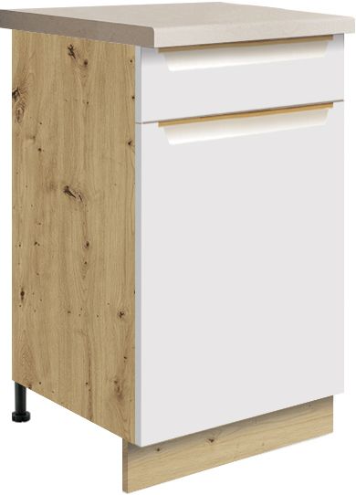 Glamour GLA-3D apatinė spintelė su stalčiumi 45 cm