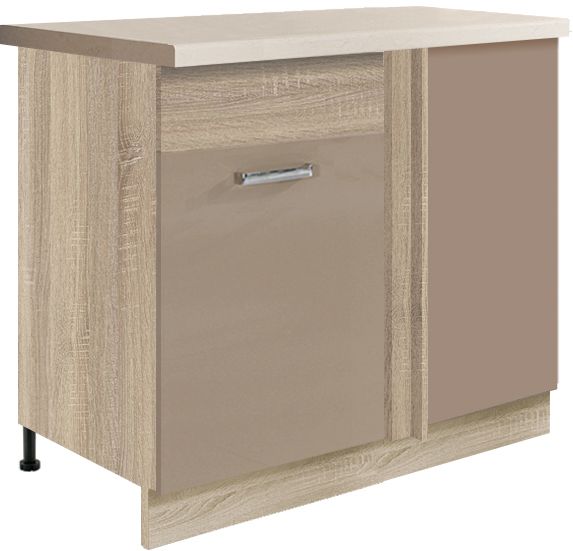 Apatinė kampinė spintelė 110/60 cm Premio PRE-24DL