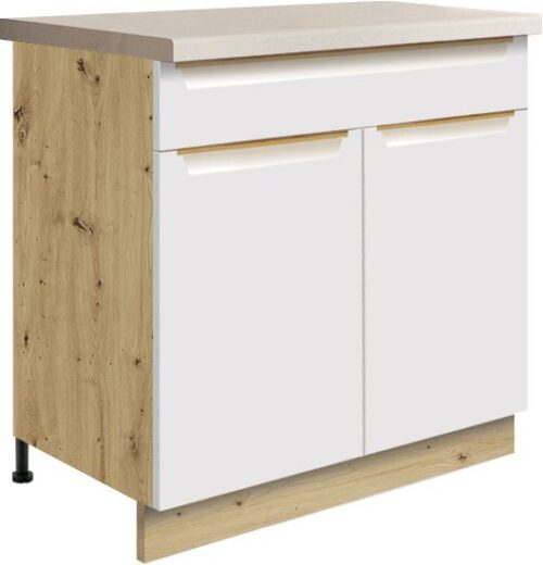 Apatinė spintelė su stalčiumi 80 cm Glamour GLA-6D