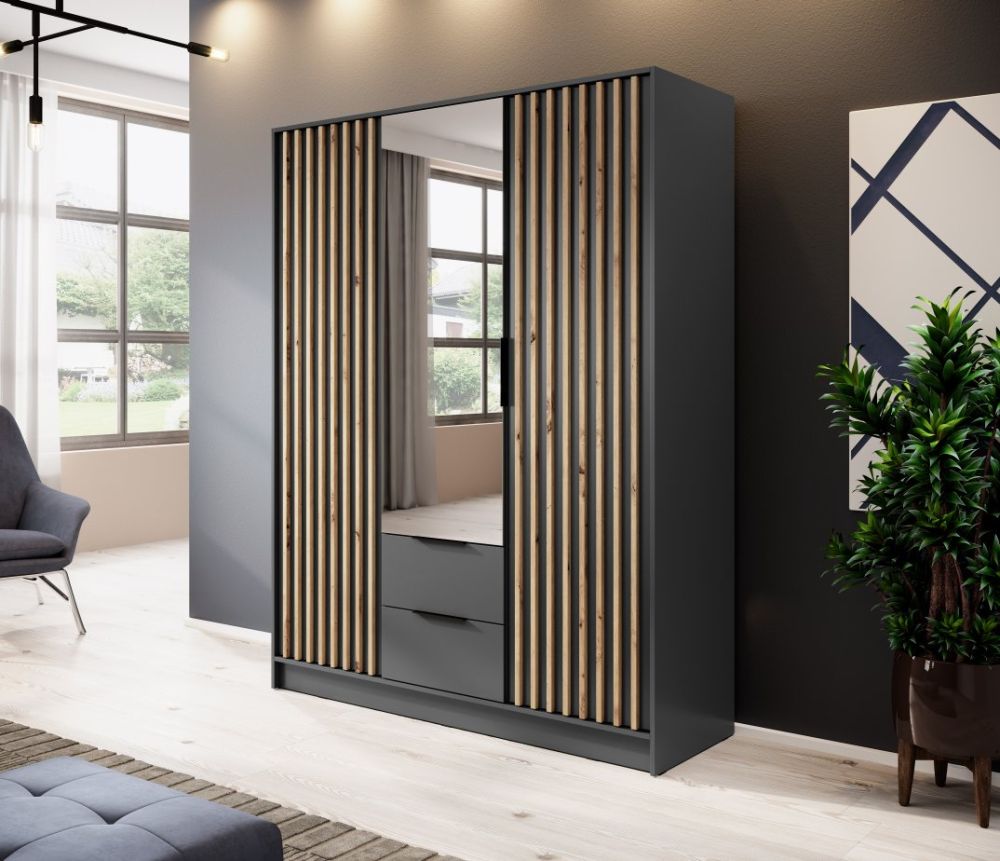 Nelly 3D spinta su grafito skersiniais ir veidrodžiu