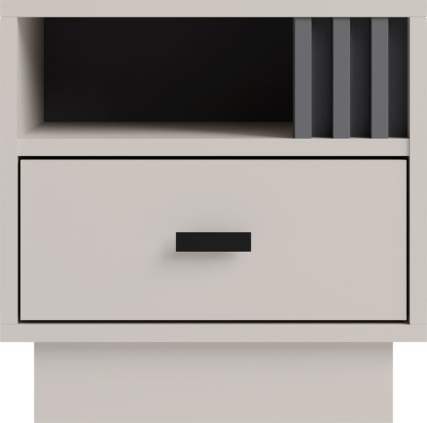 ALLMO System 20 L/P kašmyras + antracitas