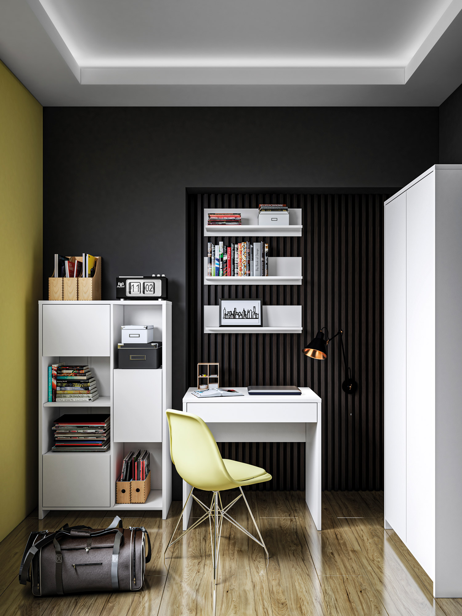 Kendo 02 - baltas - rašomasis stalas — изображение 10