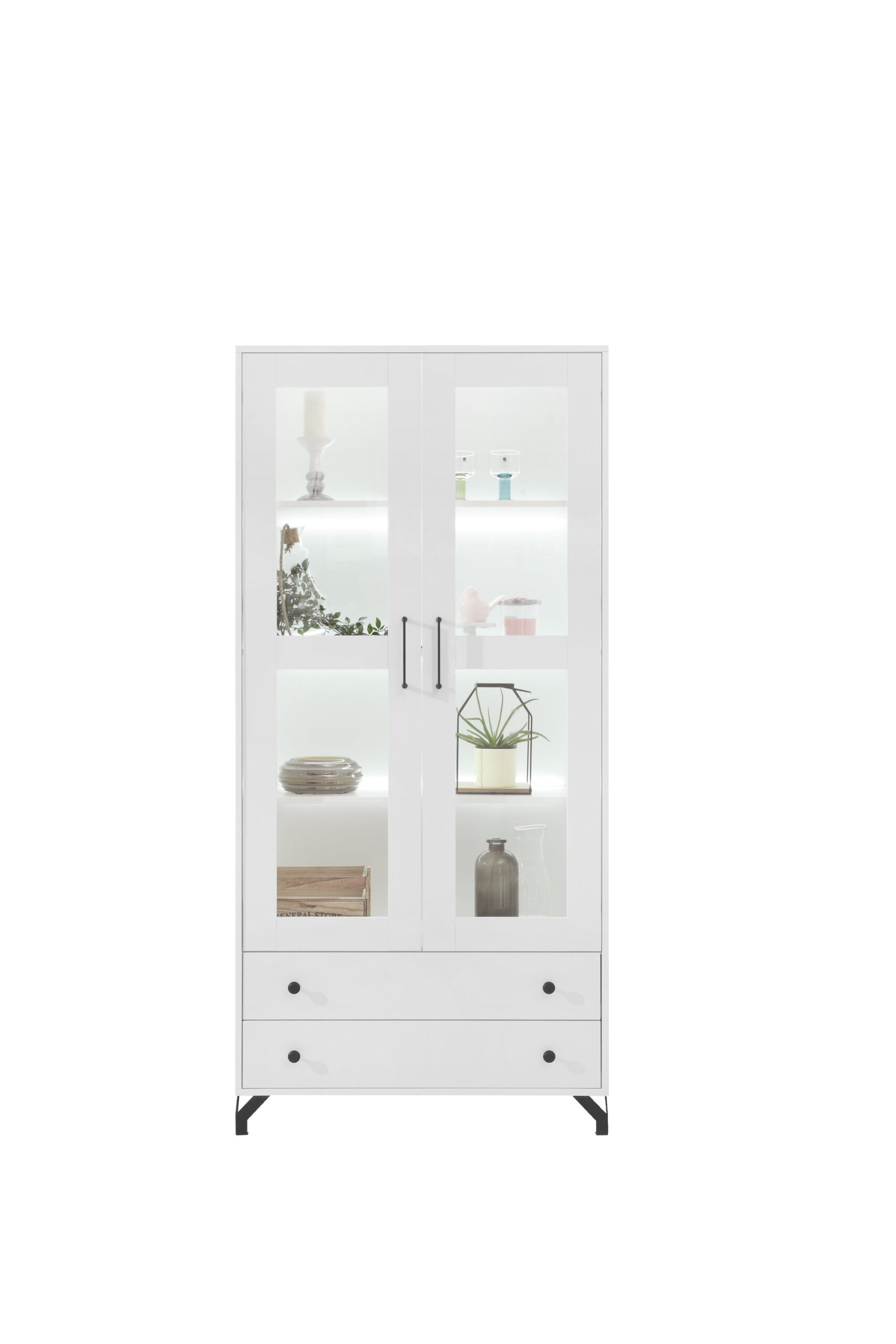 BERGEN 2 sistema, balta prabangi + balta blizgi