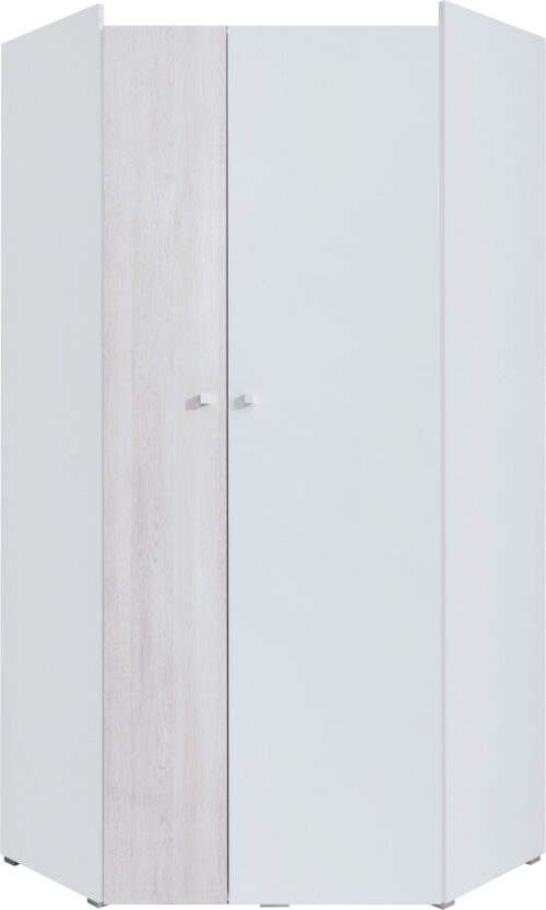 COMO sistema 2 balta prabanga + Wilton ąžuolas baltas + pilkas