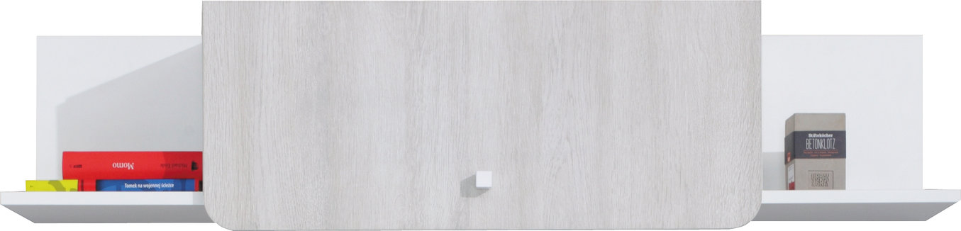 COMO sistema 10 balta liukso spalva + Wilton ąžuolas baltas + pilkas