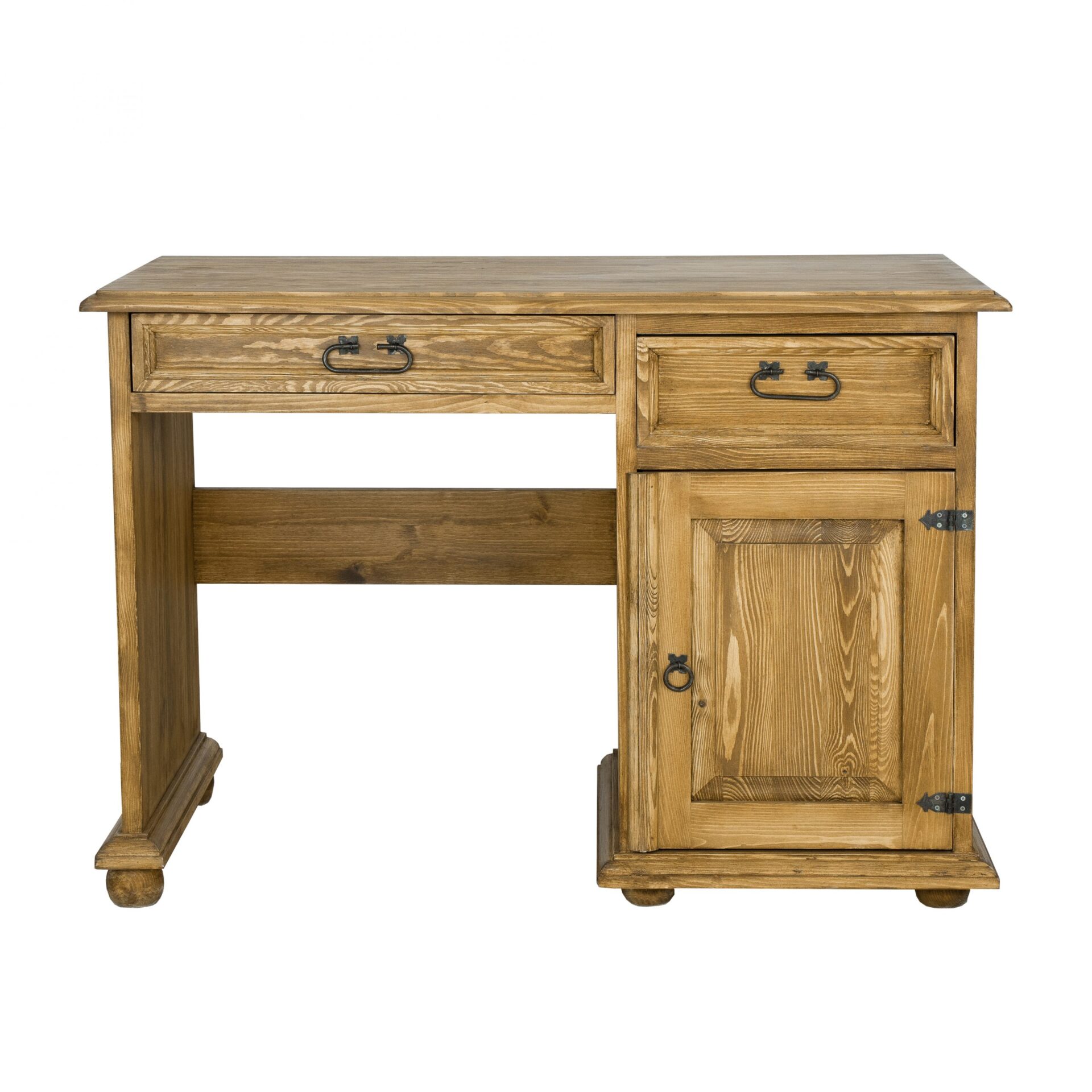 Pušinis stalas RUSTIKAL BR701, skaidraus vaško imitacija - Paveikslėlis 5