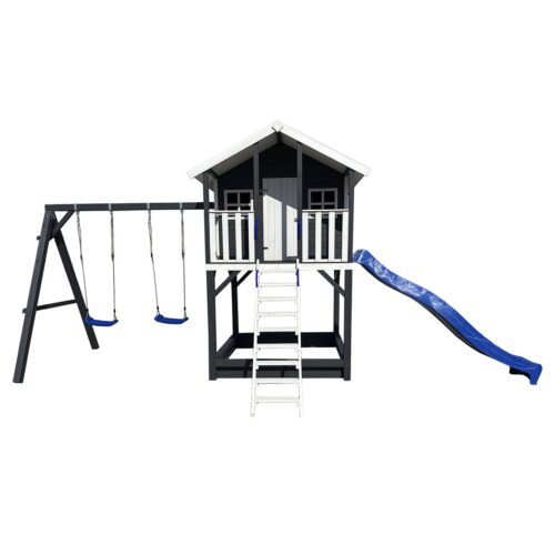 KAJTEK žaidimų aikštelė (MO310) antracito spalvos eglė + balta